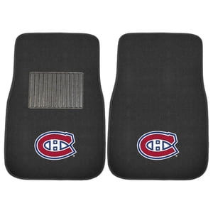 Fanmats NHL Canadiens Embroidered 2PC Car Mat