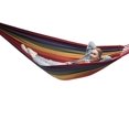 thumbnail image 3 of Hamac Double de Style Brésilien de Luxe - Couleurs Chaudes, 3 of 5