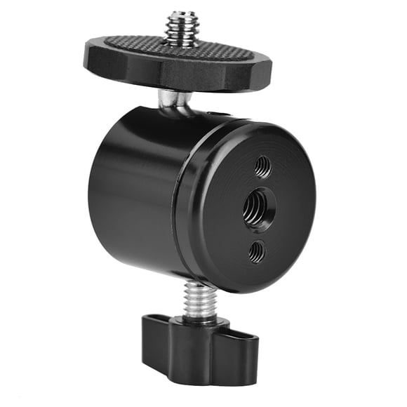 DSLR Ball Head 360 Swivel Ball Head Heavy Load Capacity Smooth Movement Ball Head for Camera Tripod Projector