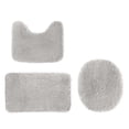 thumbnail image 2 of Xihbxyly Rug Area Rug Living Room Bedroom Rug Solid Color Bath Mats 3 Set Bathroom Rugs For 3 Pcs Toilet Mats Universal Soft Comfortable Water Absorption Non-Slip Thick Machine, 2 of 8