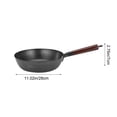 thumbnail image 3 of Iron Skillet Pan Japanese Style Fish Scale Pattern Uncoated Nonstick 28cm Black Gas Stove Compatible Healthy Cooking, 3 of 6
