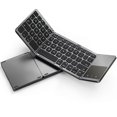 thumbnail image 4 of Amdohai Foldable Bluetooth Keyboard with Touchpad Compatible with iOS/Mac OS - Multi Device Rechargeable Wireless Keyboard with Trackpad for iMac, iPad, iPad Pro, iPad Air, iPad Mini, iPhone, 4 of 9