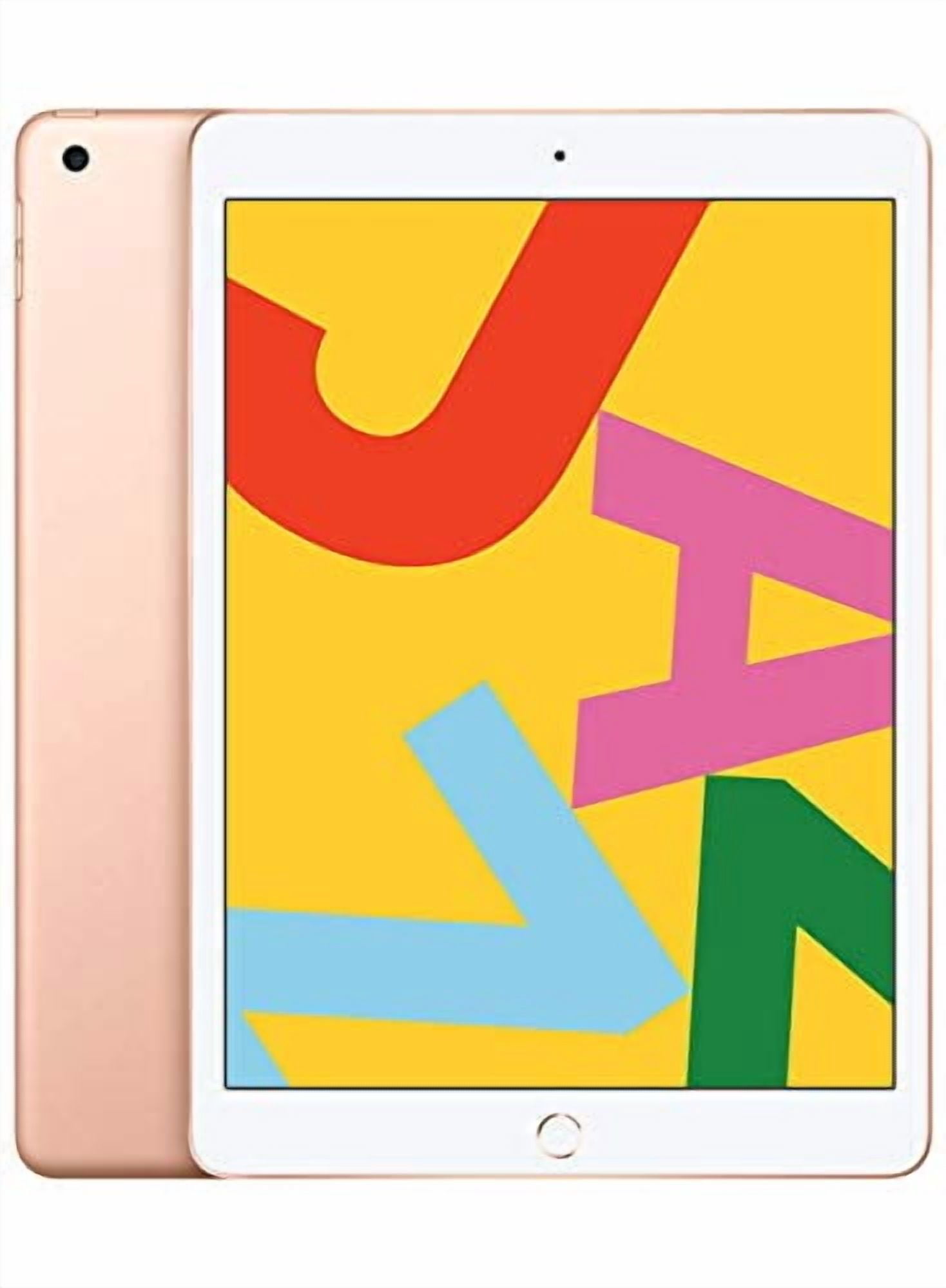 Restored Apple iPad 10.2" - 7th Generation 32GB Silver Wi-Fi with Cellular and Up to 10 Hours of Battery Life