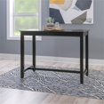 thumbnail image 2 of Linon Claridge 36" Wood Counter Height Pub Table in Black, 2 of 12