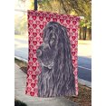 thumbnail image 2 of Carolines Treasures SC9555CHF English Cocker Spaniel Valentines Amour Drapeau Toile Maison Taille, 2 of 4