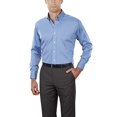 thumbnail image 2 of Non-Iron Pinpoint Oxford Shirt, XL, Danish French Blue, 2 of 6