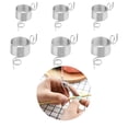 thumbnail image 1 of &Craft&Stationery Outils pour Doigts Type Dé à Enfiler Dé à Enfiler Anneau à Ressort Fil Tricot 6 Pcs & Papeterie, 1 of 5