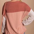 thumbnail image 4 of Bmisegm Femmes Col Montant Manches Longues Sweat-Shirt Décontracté à Fermeture Éclair Rouge TTG, 4 of 5