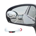 thumbnail image 1 of Ampper Miroir à Angle Mort Ovale, Verre HD Sans Cadre à Coller, Rétroviseur Convexe Grand Angle Ajustable pour Angle Mort de Voiture, Lot de 2, 1 of 8