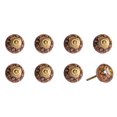 thumbnail image 1 of KNOB-IT VINTAGE HANDPAINTED CERAMIC KNOBS (8 Pack) K000001, 1 of 3