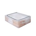 thumbnail image 3 of Clothes Storage Bins,Transparent Mesh Clothes Organizer Moisture Proof Storage Box Mesh Clothing Organizer Box Revolutionary Design, 3 of 12