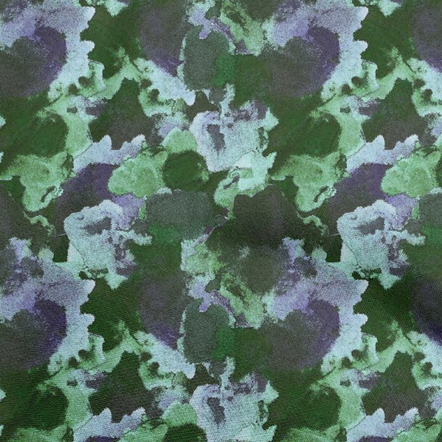 oneOone Cotton Poplin Green Fabric Abstracts Sewing Craft Projects Fabric Prints By Yard 56 Inch Wide