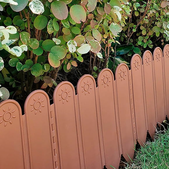 LSLJS Garden Fence Small Fence Plastic Vegetable Garden Courtyard Flower Bed Greening Outdoor Fence Board, Garden Fencing