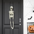 thumbnail image 3 of Halloween Skeletons Life Size,Realistic Human Skeleton Full Body,Movable Posable Joints Skeleton,Creepy Halloween Plastic Skeleton for Graveyard Decorations,Haunted House Props Indoor/Outdoor Decor, 3 of 8