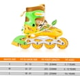 thumbnail image 4 of Patins en Ligne Réglables avec Roues Lumineuses pour Enfants et Adultes Intérieur Extérieur Patins en Ligne de Mise en Forme, 4 of 6