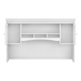 thumbnail image 3 of Bush Furniture Fairview 60W Hutch for L Shaped Desk, Shiplap Gray/Pure White, 3 of 9