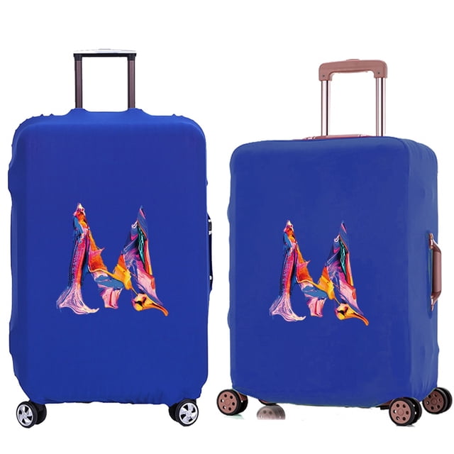 Suitcase Protective Cover Trolley Travel Suitcase Elastic Dustroof Cover Apply To 18-28 Inch Luggage Paint Series Pattern 8paintM M