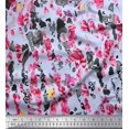 thumbnail image 1 of Soimoi Polyester Crepe Fabric Animal Skin Texture Fabric Prints by Yard 42 Inch Wide, 1 of 3