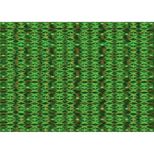 Ahgly Company Machine Washable Indoor Rectangle Transitional Deep Emerald Green Area Rugs, 2' x 3'