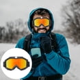 thumbnail image 1 of Winter Sports Dirt Bike Goggles Motorcycle Goggles 2 Pack ATV Riding Ski Windproof Racing Goggles for Adults Youth Kids, 1 of 5