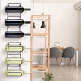 thumbnail image 4 of Sorbus Wall Mounted Metal Towel Rack Holder for Bathroom 2-Pack (Black), 4 of 6