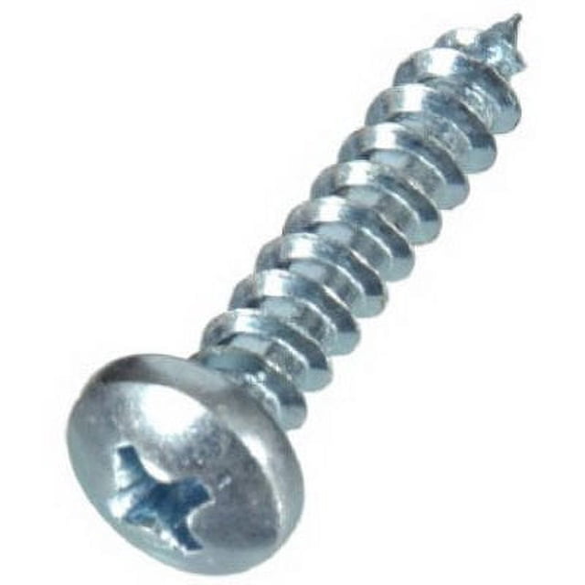 Hillman Group RSC 56212 0.5 in. No.10 Phillips Pan Sheet Metal Screw