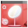 thumbnail image 1 of LED Makeup Mirror With Light Lamp With Storage Desktop Rotating Cosmetic Mirror Light Adjustable Dimming USB Vanity Mirror ,Widely Use, 1 of 7