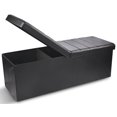 thumbnail image 1 of Banc Ottoman Pliant de 43 Pouces avec Rangement, Coffre Repose-Pieds Tabouret, Noir, 1 of 7