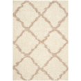 thumbnail image 1 of Safavieh Dallas Shag Collection 8 x 10 Foot Indoor Carpet Area Rug, Ivory/Beige, 1 of 5