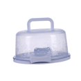 thumbnail image 4 of Cake Container with Lid Cover Handle Accs Cake Storage Container for Dessert Blue, 4 of 8