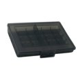 thumbnail image 3 of Miulika Battery Storage Case Holds 10 AA/AAA Batteries Dustproof Practical Black, 3 of 9