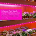 thumbnail image 2 of LED Growth Light Strips for Indoor Plants Pink-purple LEDs Grow, 2 of 8