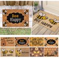 thumbnail image 4 of Coir Door Mat Doormats Waterproof Floor Mats Spring Summer Door Mat Door Rugs for Outdoor Entrance Funny Welcome Mats Outdoor Mats for Entrance High Traffic Areas Entry, 16x24 Inch, 4 of 6