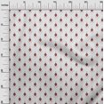 thumbnail image 3 of oneOone Cotton Flex Maroon Fabric Asian Ikat Craft Projects Decor Fabric Printed by The Yard 40 Inch Wide, 3 of 4
