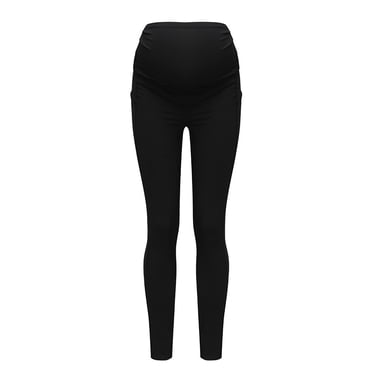 XZNGL Leggings de Maternité pour Femmes Pantalons de Yoga Sans Coutures Pantalons de Grossesse Extensibles