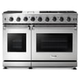 thumbnail image 1 of Thor Kitchen 48 Inch Gas Range in Stainless Steel-LRG4807U, 1 of 3