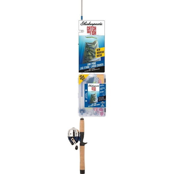 Shakespeare Catch More Fish Light Spincast Kit