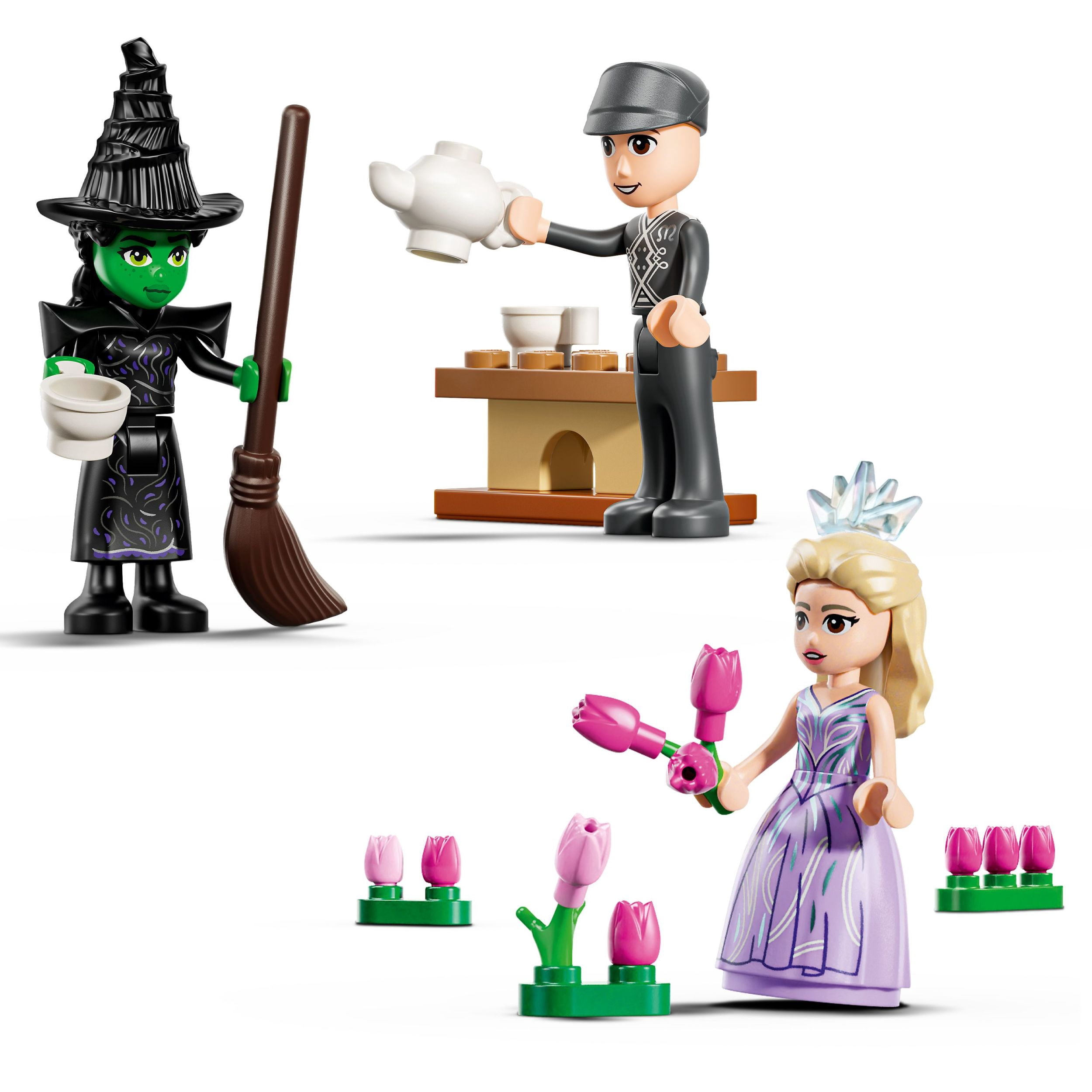 LEGO Wicked Glinda et Elphaba Visitent Munchkinland, Jouet d’Imagination 75690