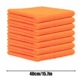 thumbnail image 3 of TIMIFIS Sweeping Rag Microfiber Kitchen Dishwashing Cloth Household Absorbent Cleaning Cloth Dry and Wet Car Wash Towel Efficient Water Absorption and Less Prone to Shedding Hair Cleaning Supplies, 3 of 6