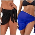 thumbnail image 1 of 2 Pcs Sorties de Plage en Maille Transparente pour Femmes - Couvre-Maillots 82 % Polyester pour Maillots de Bain, 1 of 8