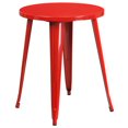 thumbnail image 1 of 24'' Round Black Metal Indoor-Outdoor Table, 1 of 3