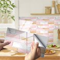 thumbnail image 1 of Vaidha Imitation Wall Tiles Crystal Film Tile Sticker Adhesive Floor Sticker Hot, 1 of 7