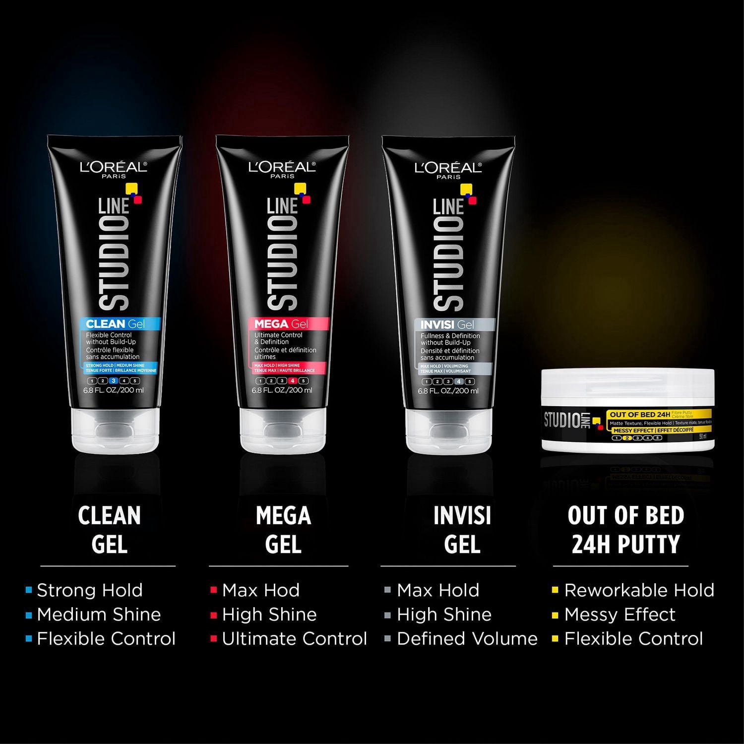 Studio Line Gel coiffant CLEAN