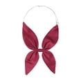 thumbnail image 1 of INSPIRE CHIC Robe de Marin pour Femme Pré-Nouée avec Nœud Papillon Nœud Papillon Déco Bordeaux Taille Unique, 1 of 5