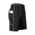 thumbnail image 1 of Mens Compression Short Pants Basketball Legging Pro Combat Supporter Gym Running Fitness Workout Cycling, 1 of 8