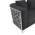 thumbnail image 2 of Canadian Elizabeth Loveseat Black, 2 of 2