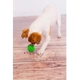 thumbnail image 3 of Omega Paw Giggle Tricky Treat Ball Dog Toy Medium 3.5", 3 of 5