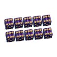 thumbnail image 4 of lionlar Acrylic Six Sided Dices Set Toys 16mm Opaque for RPG Math Teaching, 4 of 6