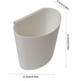 thumbnail image 2 of Lksixu White Plastic Storage Bins For Pantry Organization With Four Handles Kitchen Gadgets, 2 of 6