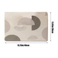 thumbnail image 3 of Boovnll Dish Drying Mat, 12x16" High Absorbent & Soft Dish Drainer, Memory Foam Diatomite Drying Matt Kitchen Counter for Kitchen Countertops, Sinks, Draining Racks, Drying Mat, 3 of 6